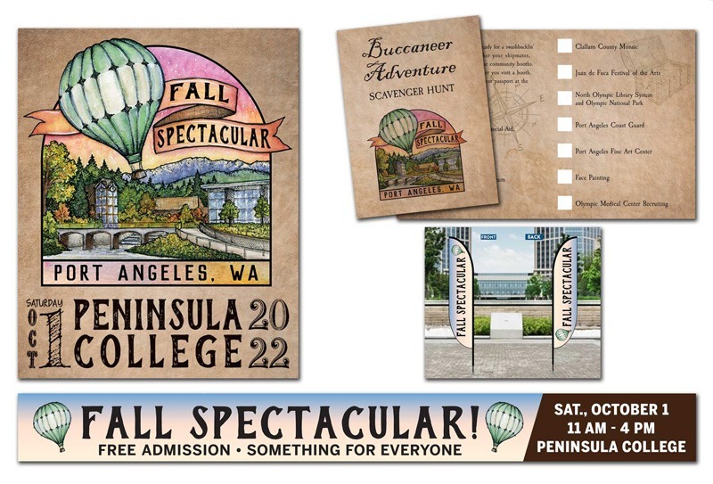 various fall spectacular marketing materials