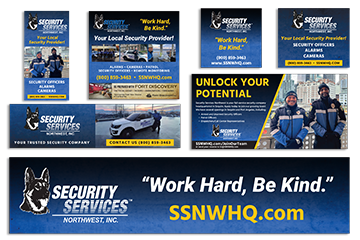 various print and digital ads